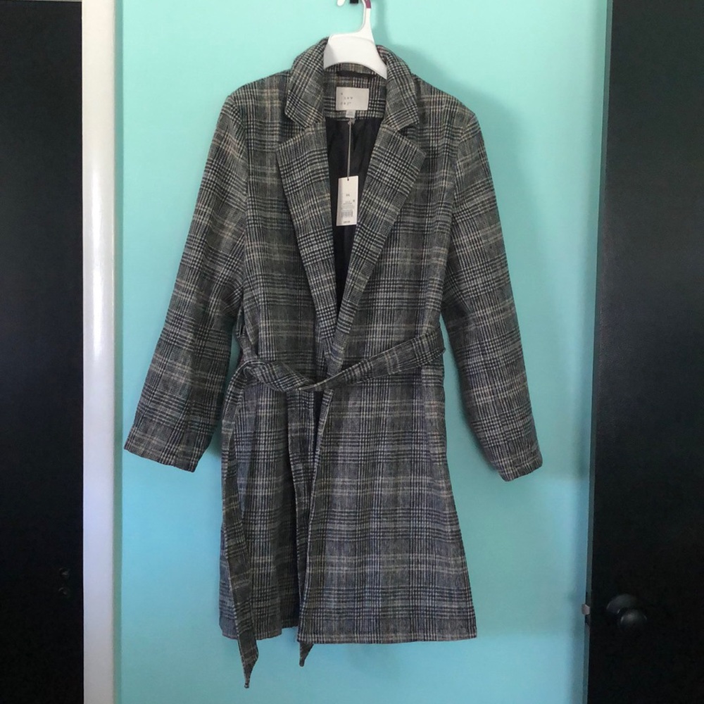 A New Day plaid coat size XXL new with tags from Target